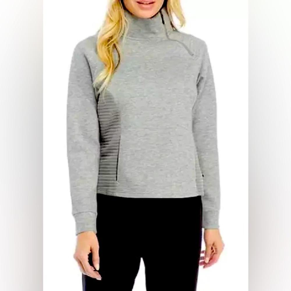 Hi-TEC Athletic Zip Mock Neck Pullover
